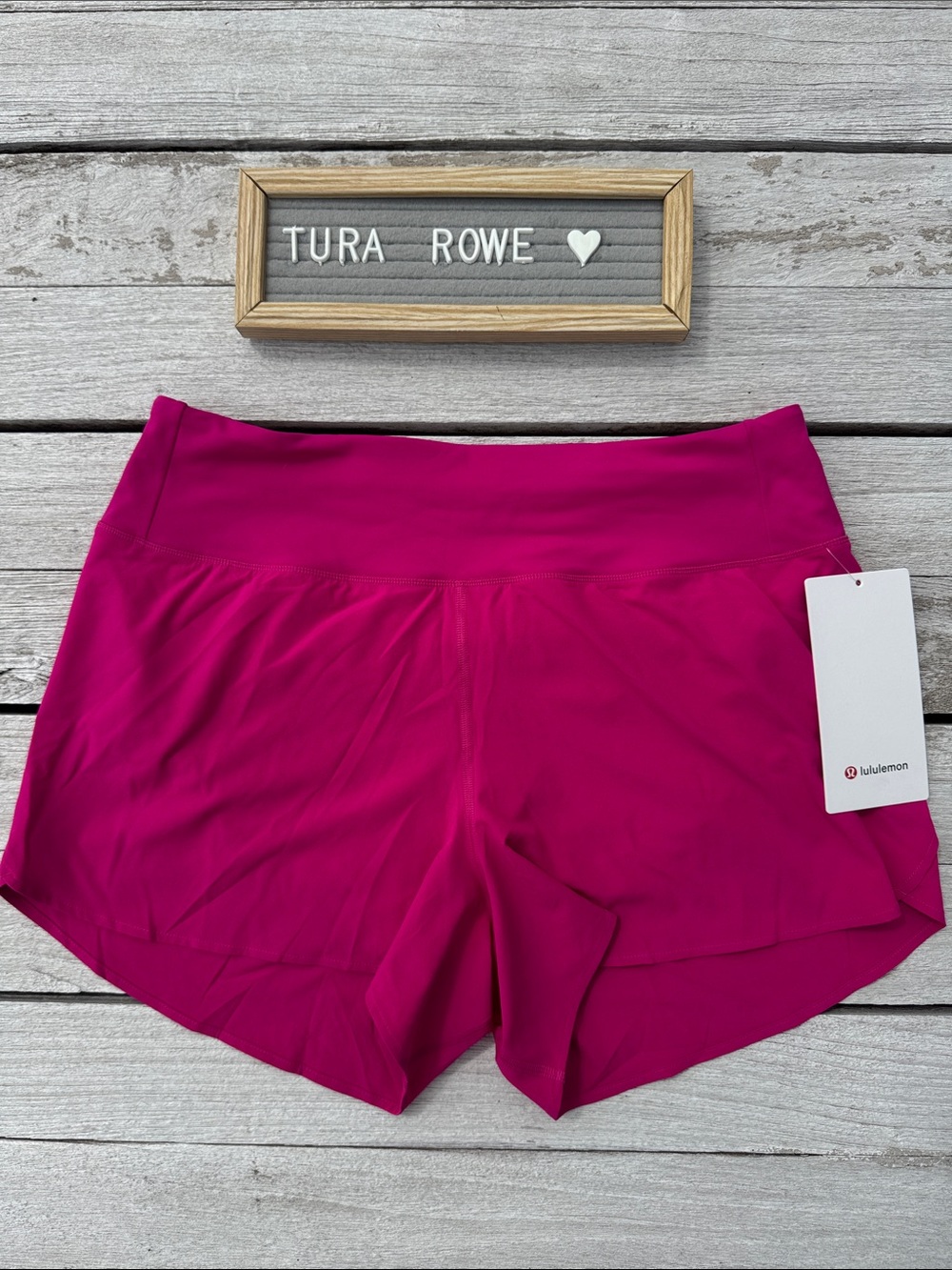 lululemon athletica Women's Athletic Shorts - Magenta Pink